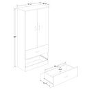 SUA-V  Armoire 2 portes - 2 tiroirs BILLABONG