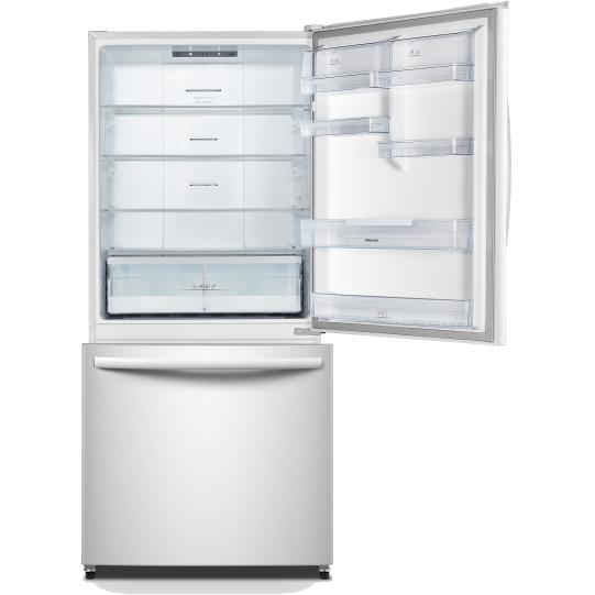 Hisense 31-inch, 17 cu.ft. Counter-Depth Bottom Freezer Refrigerator with Multi-FowAir RB17N6DWE IMAGE 4