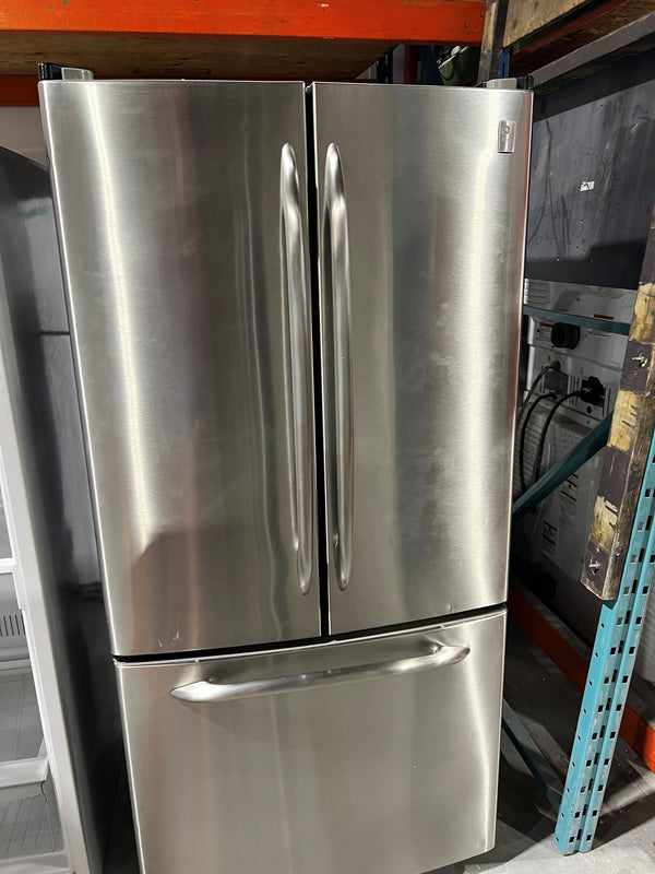 33" stainless steel 3-door refrigerator. | PFS22SBSBSS - GE Profile ***USED***
