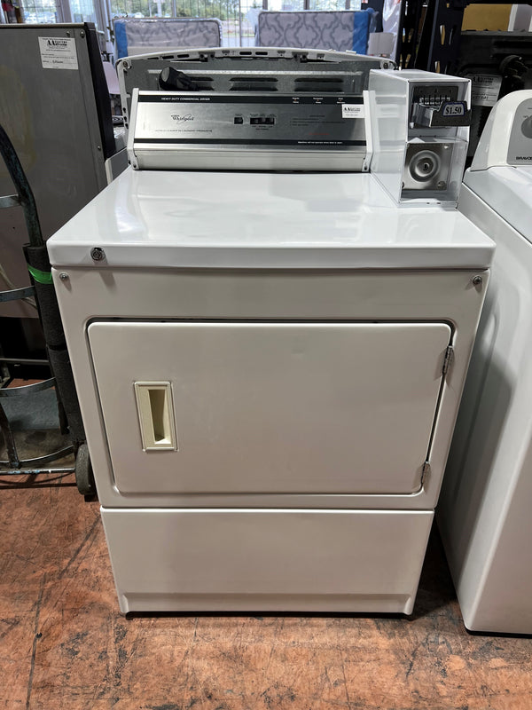 Paid Commercial Dryer with Coin Slider | YCEM2760TQ - Whirlpool Commercial *** USED ***