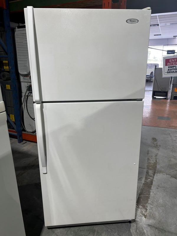 30in White Refrigerator | Whirlpool *** USED ***