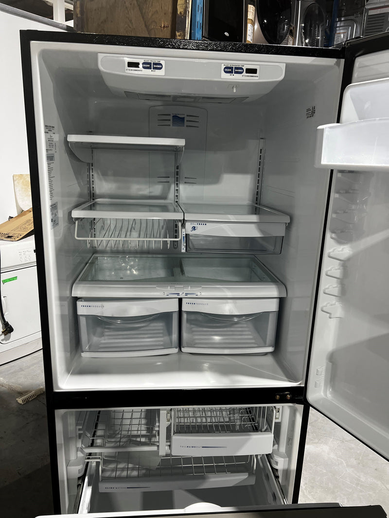 33" stainless steel refrigerator. bottom freezer | PDS22SBPARSS - GE Profile *** USED ***
