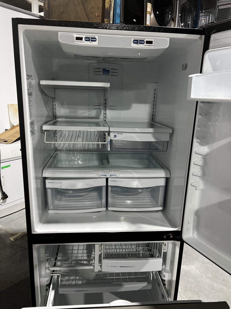 Réfrigérateur 33po Inox. congélateur en bas | PDS22SBPARSS - GE Profile
