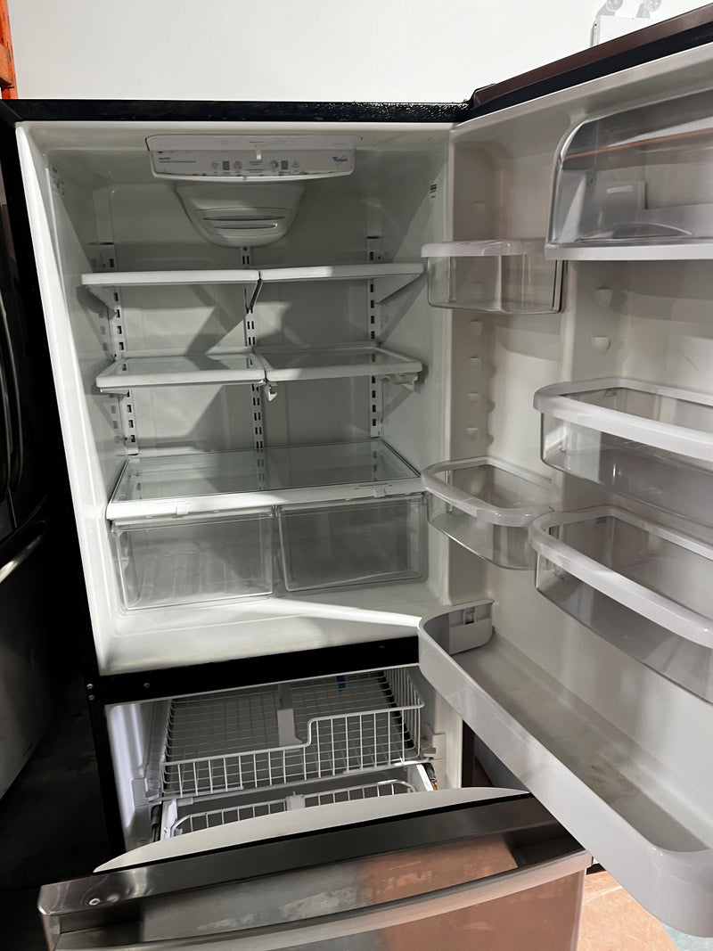 30” Stainless Steel Bottom Freezer Refrigerator | EB9FVHRWS - Whirlpool
