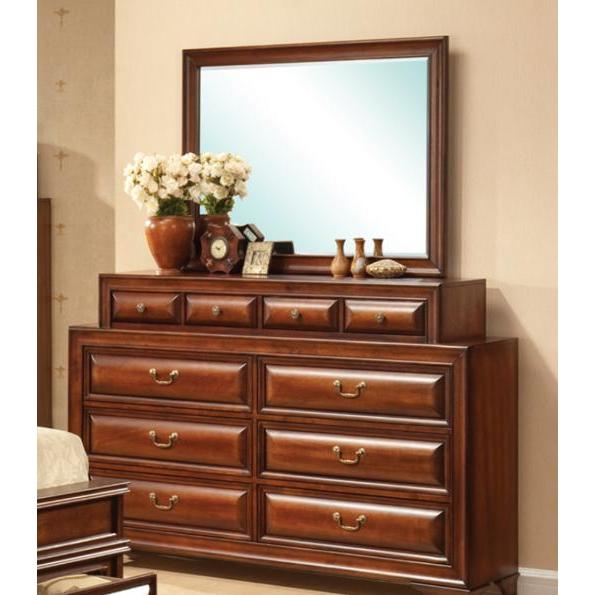 IFDC Sofia 8 pc Queen Platform Bedroom Set IMAGE 2