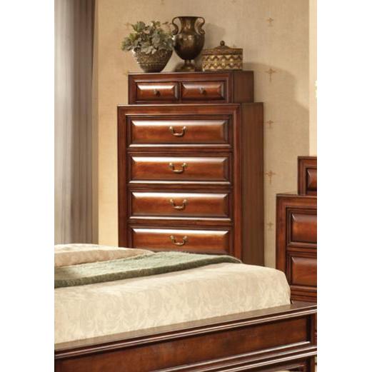 IFDC Sofia 8 pc Queen Platform Bedroom Set IMAGE 3
