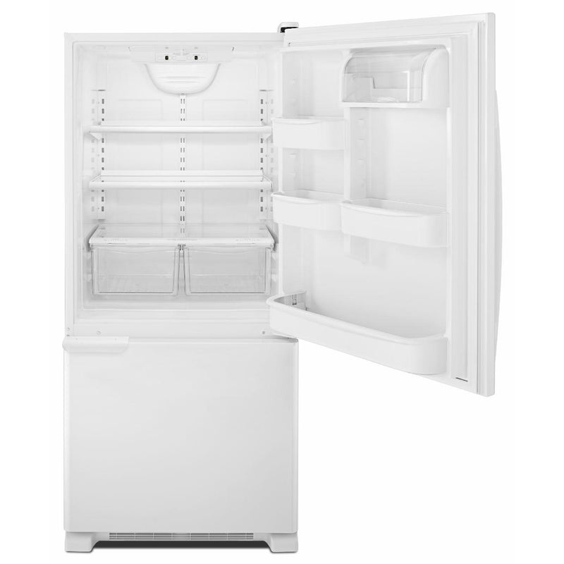 Amana 29in 18cu.ft. Bottom Mount Freezer Refrigerator ABB1921BRW IMAGE 4