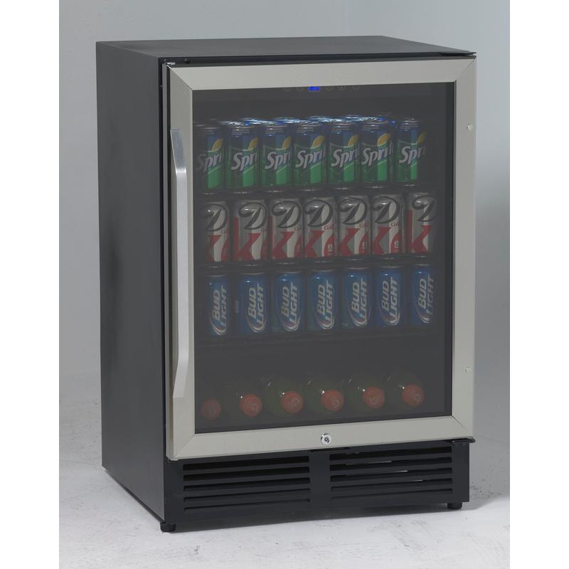 Avanti 24in 5.0cu.ft. Freestanding/Built-In Beverage Center BCA516SS IMAGE 3