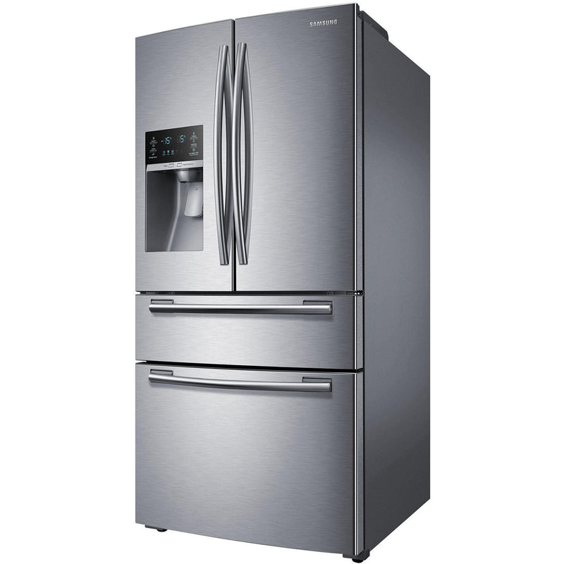  Samsung 36-inch, 28 cu. ft. French 4-Door Refrigerator with Ice and Water RF28HMEDBSR/AA IMAGE 6
