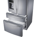  Samsung 36-inch, 28 cu. ft. French 4-Door Refrigerator with Ice and Water RF28HMEDBSR/AA IMAGE 8