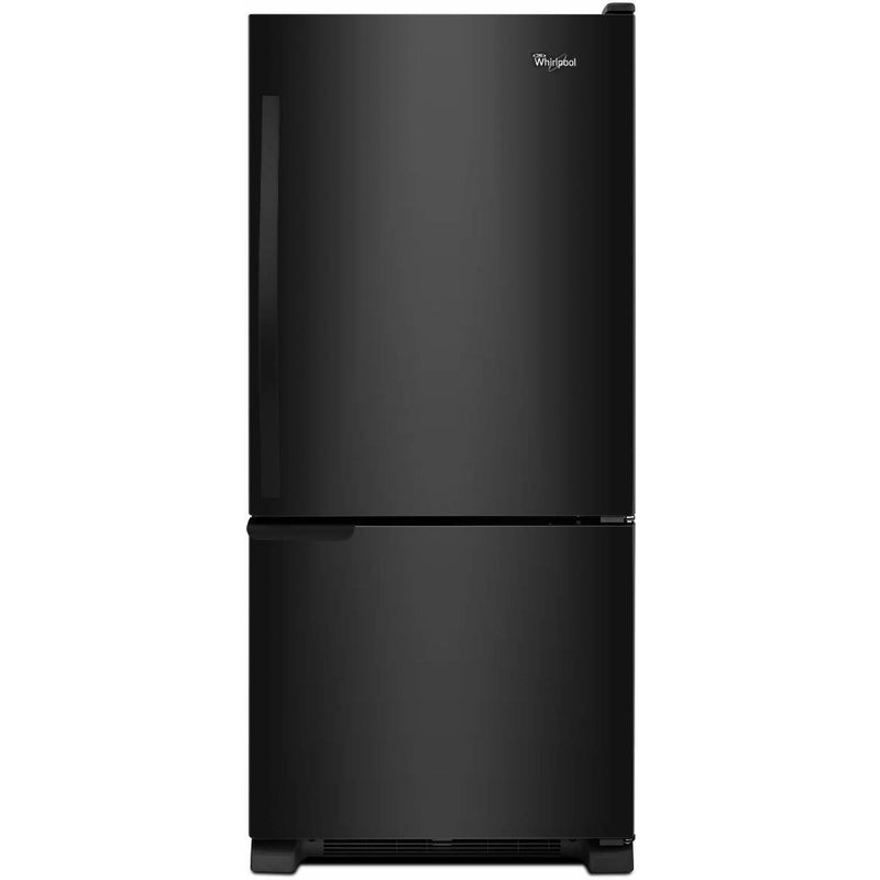 Whirlpool 30-inch, 18.6 cu. ft. Bottom Freezer Refrigerator WRB119WFBB IMAGE 1