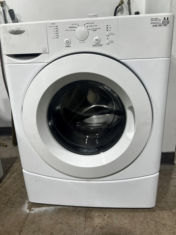 White front washer | WFW9050XW - Whirlpool *** USED ***