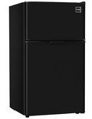RCA RFR832-B-BLACK 3.2 cu. ft. 2-Door Refrigerator, Black