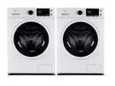 Midea 3.1 cu. ft. Washer & 4.4 cu. ft. Ventless Heat Pump Dryer (Stackable) MLH27N5AWWC / MLE27N5AWWC [SCRATCH AND DENT]]