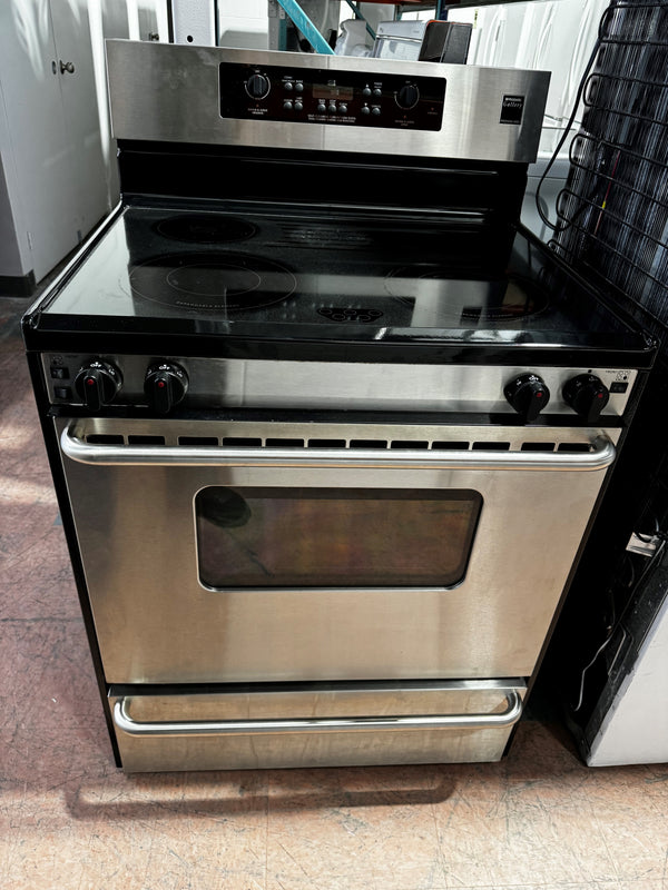 30" stainless steel range. Glass ceramic | CFEF389WFC1 - Frigidaire Gallery *** USED ***