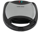 Gril / Sandwich / Plaque Chauffante/ Gaufres 4-en-1 Black & Decker WG1041WC [BOITE OUVERTE]