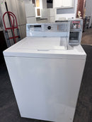 Laveuse Blanc Avec monnayeur | MAT12CSFWW - Maytag Commercial *** USAGÉ ***