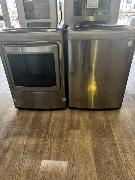 Washer and dryer set | WT1701CV / DLEY1701V  - LG *** USED ***