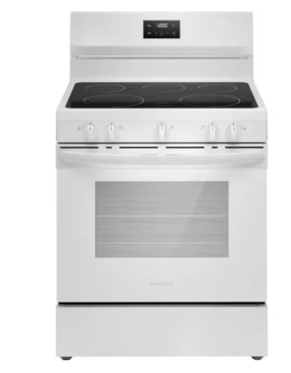 Frigidaire Cuisinière amovible électrique de 30 pouces avec technology Even Baking FCRE305CBW (boite ouverte)