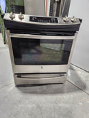 Cuisinière 30po Inox vitrocéramique commande frontale | JCS630SF1SS - GE *** USAGÉ ***