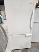 Réfrigérateur 30po Blanc congélateur en bas | Kenmore *** USAGÉ ***