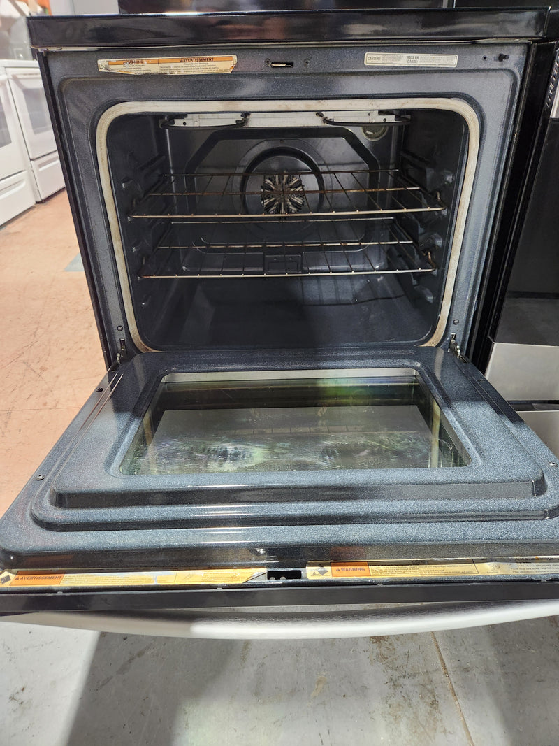 Cuisinière 30po Vitrocéramique Convection Inox | YWFE530C0ES0 - Whirlpool *** USAGÉ ***