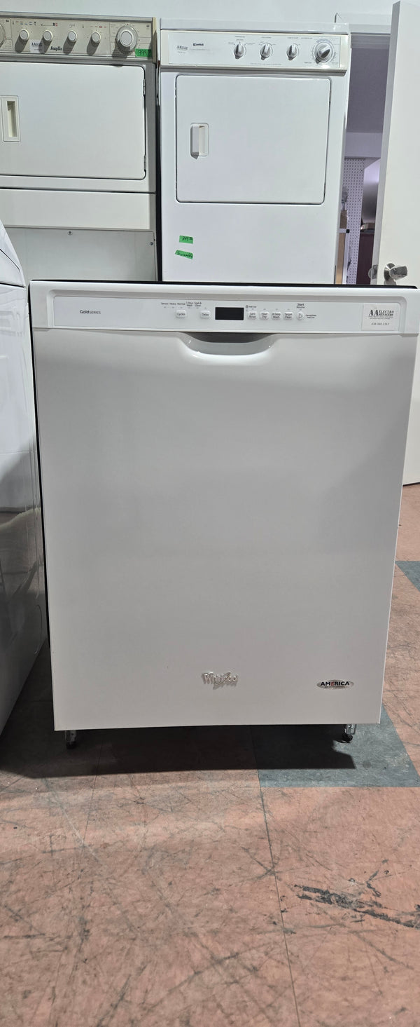 Lave-Vaisselle 24po Blanc | WDF760SADW2 - Whirlpool *** USAGÉ ***
