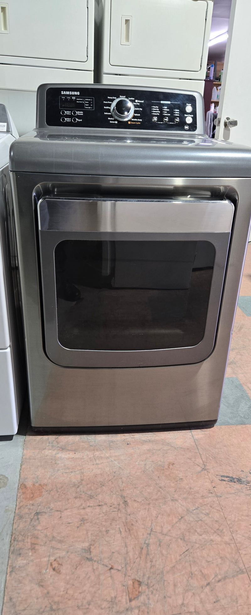 Sécheuse Argent Vitrée | DV5451AEP/XAC - Samsung ***USAGÉ***
