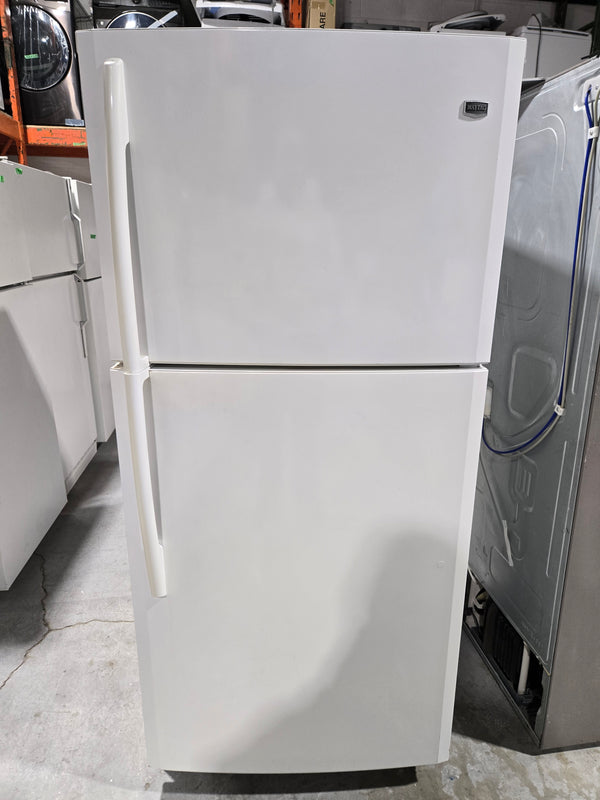 Réfrigérateur 30po Blanc | M9RXDGFW10 - Maytag *** USAGÉ ***