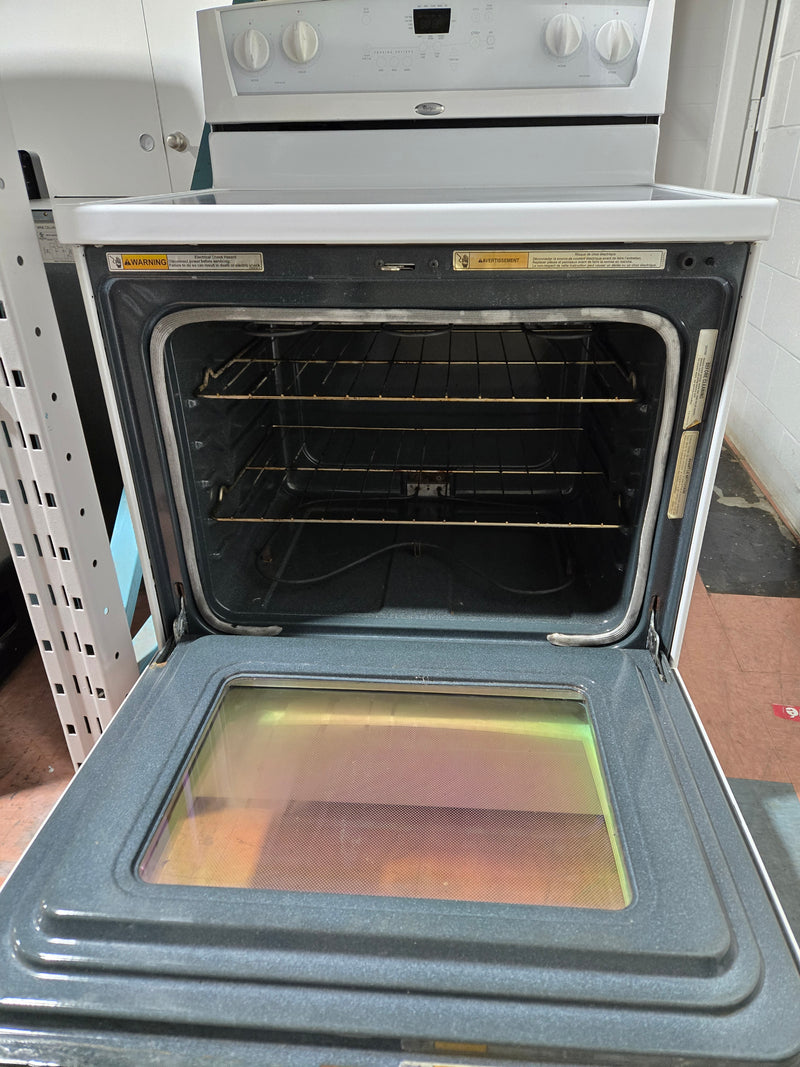 Cuisinière Blanche 30 po | WERP4110PQ - Whirlpool *** USAGÉ ***