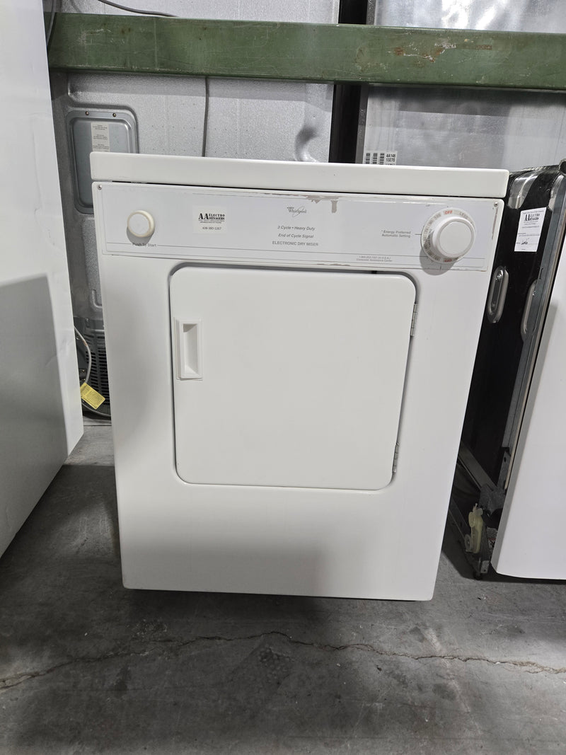 Sécheuse 24po Blanche | YLDR3822DQ3 - Whirlpool *** USAGÉ ***