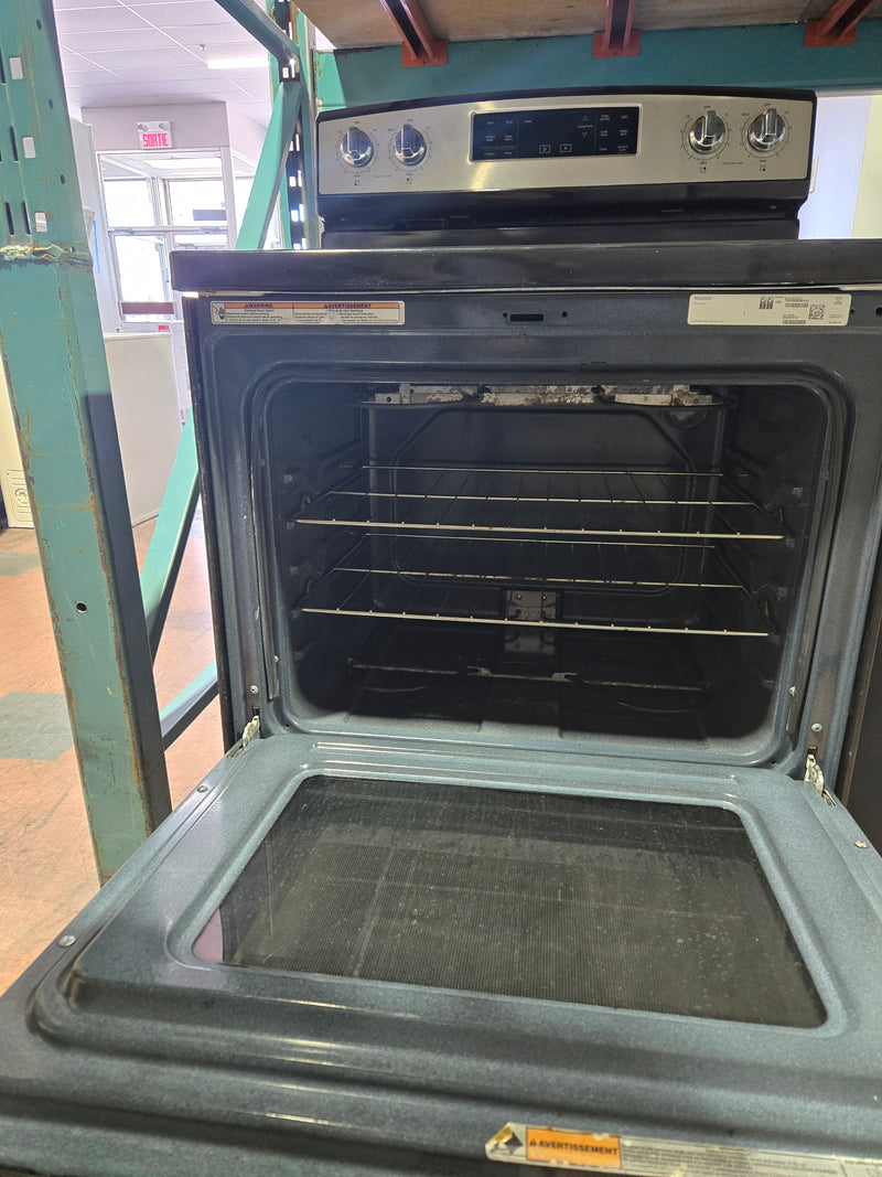 Cuisinière 30po Vitrocéramique inox. | YAER6303MFS - Amana *** USAGÉ ***