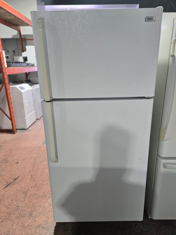 Réfrigérateur blanc 30po |  HT21TS45SW - Haier *** USAGÉ ***