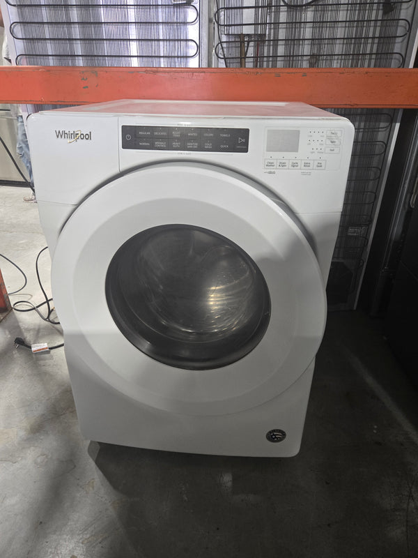 Whirlpool Laveuse à chargement frontal de 5,0 pi. cu. avec distributeur à dose unique WFW560CHW *** USAGÉ ***