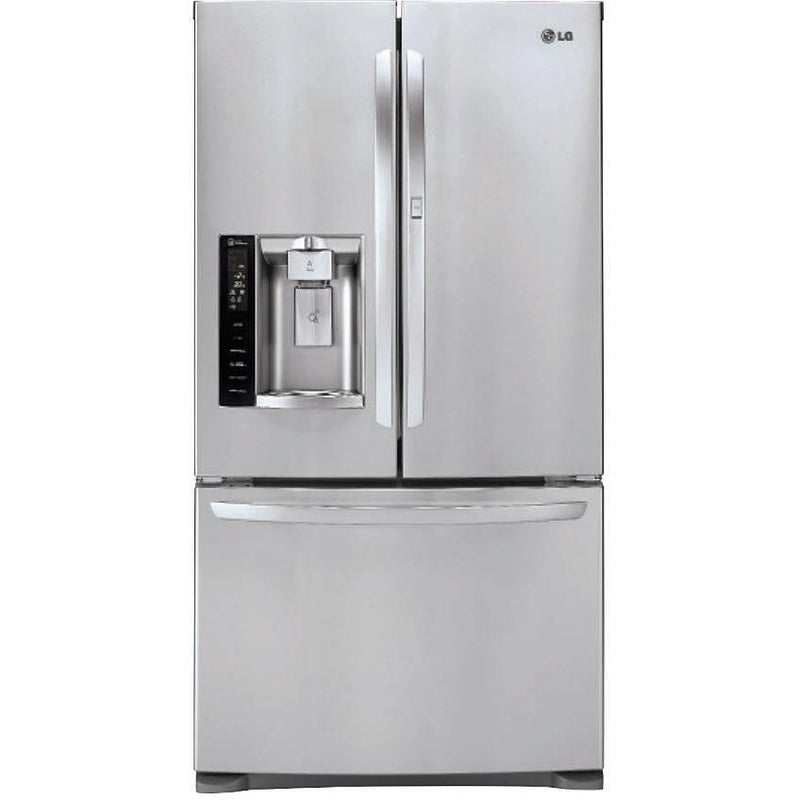 LG 36-inch, 26.6 cu. ft. French 3-Door Refrigerator with Door-in-Door® LFXS27566S IMAGE 2
