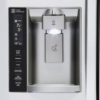 LG 36-inch, 26.6 cu. ft. French 3-Door Refrigerator with Door-in-Door® LFXS27566S IMAGE 3