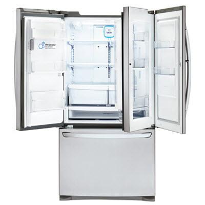 LG 36-inch, 26.6 cu. ft. French 3-Door Refrigerator with Door-in-Door® LFXS27566S IMAGE 6