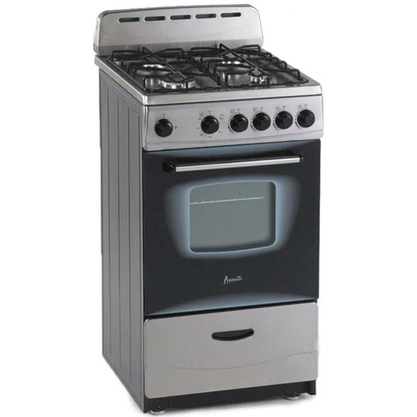 Avanti 20in Freestanding Gas Range GR2013CSS IMAGE 1