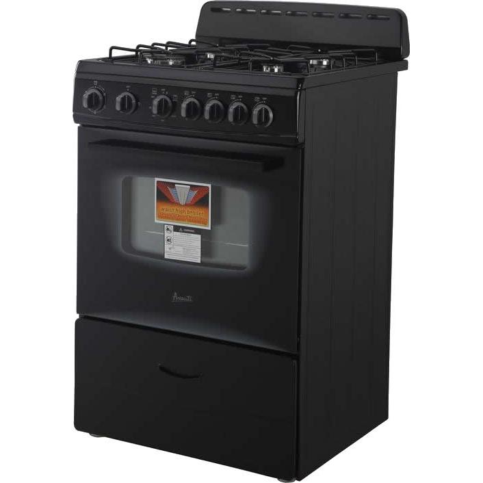 Avanti 24in Freestanding Gas Range GR2415CB IMAGE 2