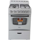 Avanti 24in Freestanding Gas Range GR2414CW IMAGE 1