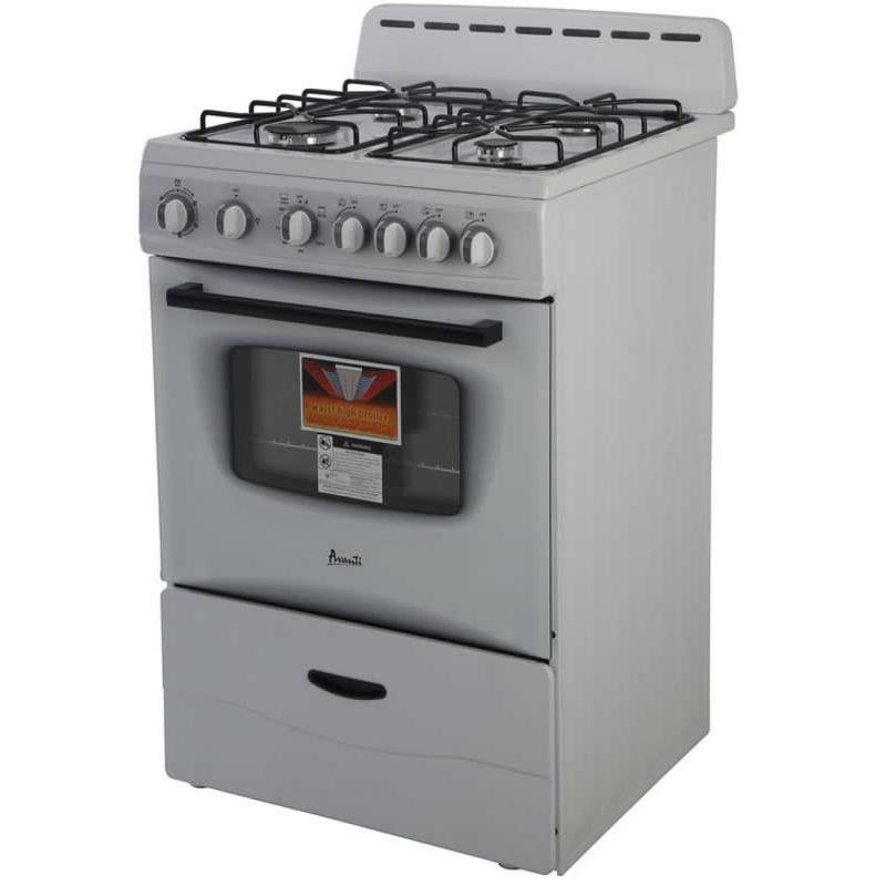 Avanti 24in Freestanding Gas Range GR2414CW IMAGE 2