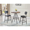 IFDC IF 1073 3 pc Counter Height Dining Set IMAGE 1