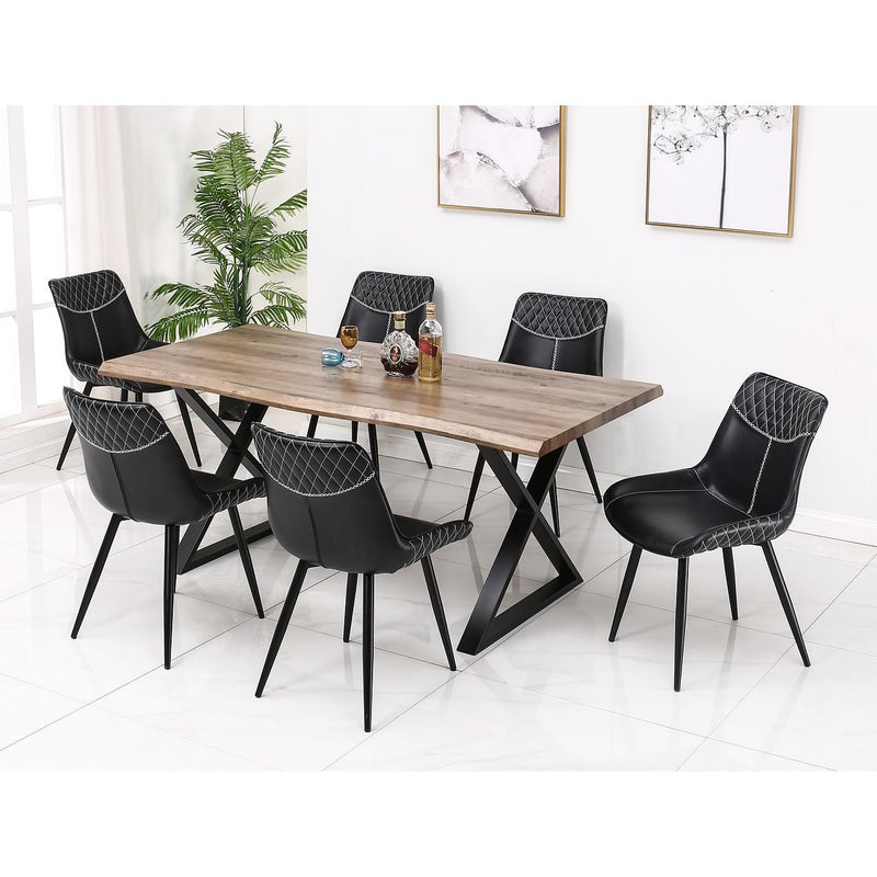 IFDC T-1811/C-1826 7 pc Dining Set IMAGE 1