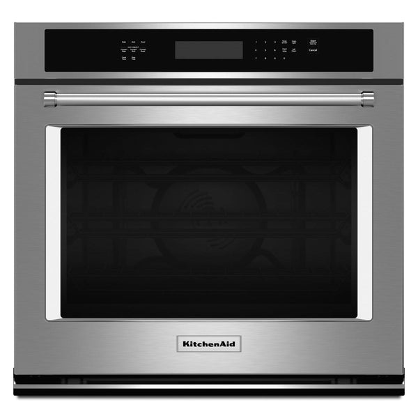 KitchenAid 30-inch, 5 cu. ft. Built-in Single Wall Oven with Convection KOSE500ESS IMAGE 1