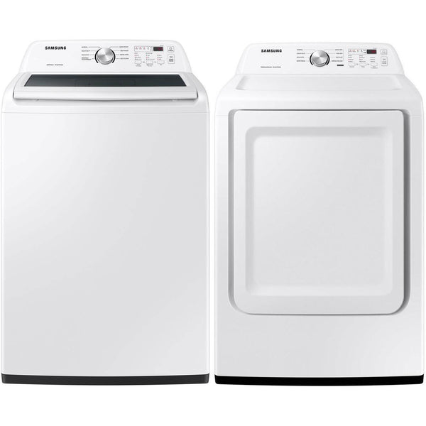 Samsung Laundry WA44A3205AW/A4, DVE45T3200W/A3 IMAGE 1