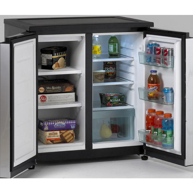 Avanti 5.5cu.ft. Freestanding Compact Refrigerator/Freezer Combo RMS551SS IMAGE 2