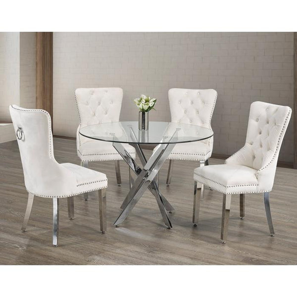 IFDC T-1447/ C-1263 5 pc Dining Set IMAGE 1