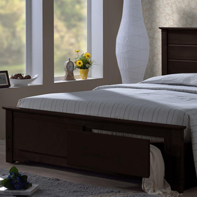 IFDC Full Platform Bed with Storage IF 421 - 54" IMAGE 3