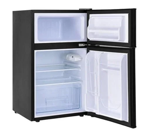 RCA RFR832-B-BLACK 3.2 cu. ft. 2-Door Refrigerator, Black