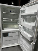 Réfrigérateur 32po Blanc congélateur en bas | SR-L629EV - Samsung *** USAGÉ ***